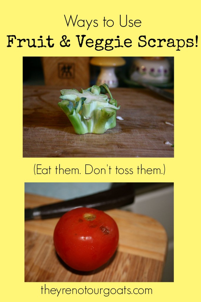 Ways to Use Fruit & Veggie Scraps
