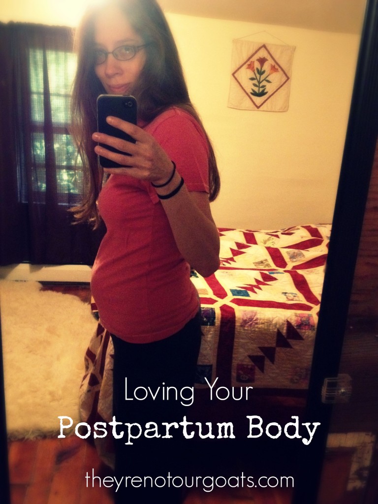 Learning to love your postpartum body